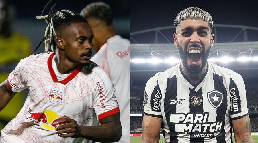 Bragantino x Botafogo: onde assistir, horário e escalações pela Série A