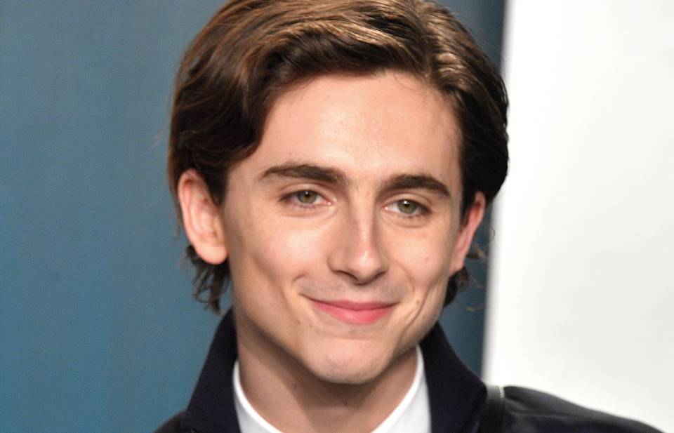 O ator Timothée Chalamet