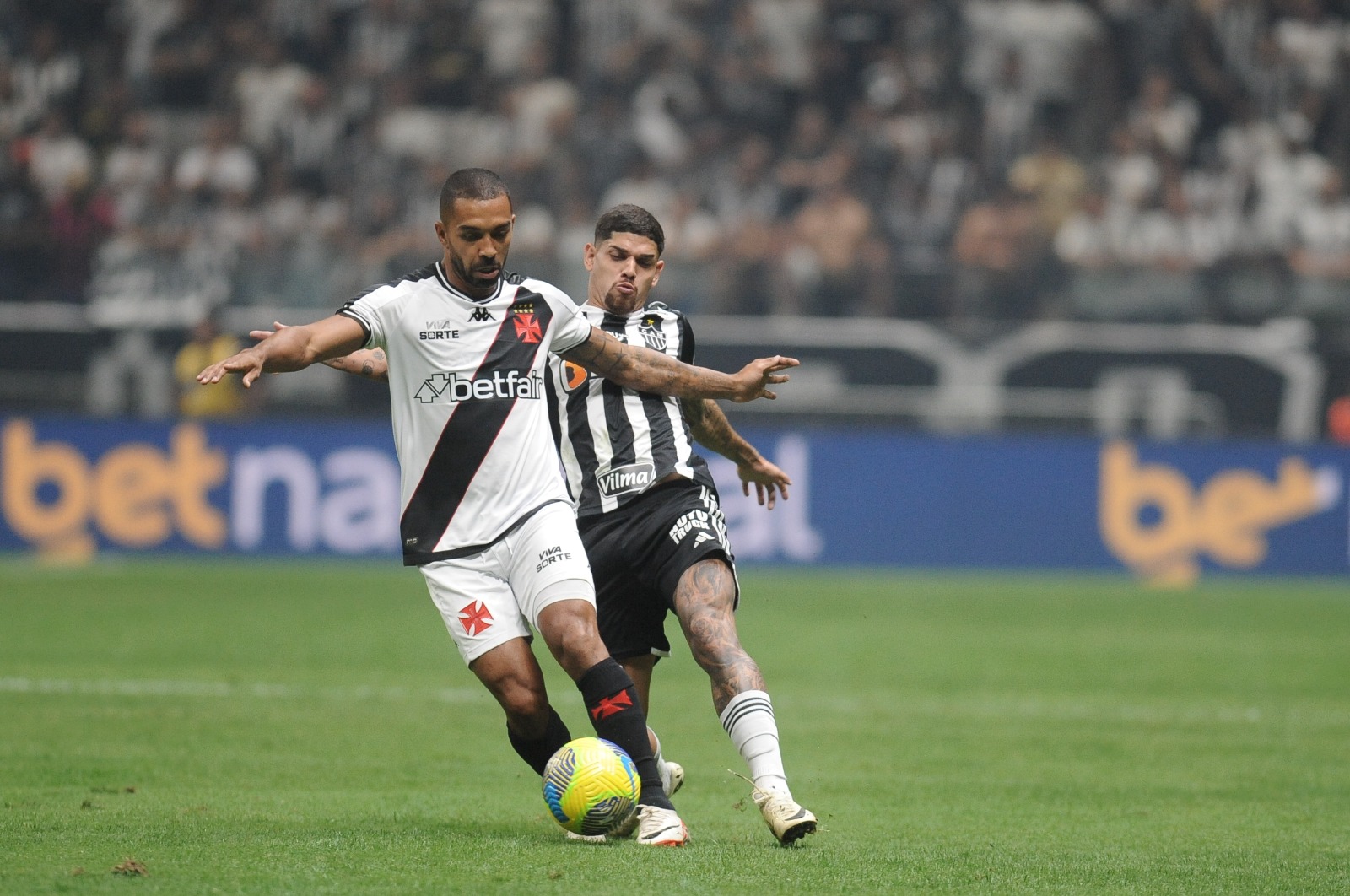 Rubens em ação contra o Atlético diante do Vasco na Arena MRV - (foto: Alexandre Guzanshe/EM/D.A Press)