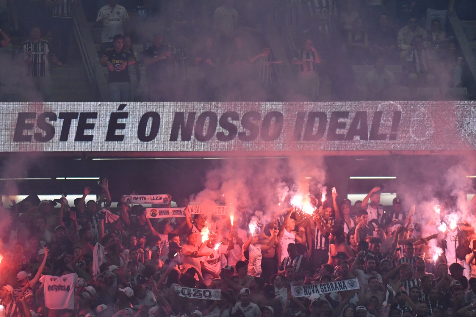 Atlético estabelece novos recordes de público e renda na Arena MRV diante do River