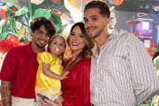 João Guilherme esteve no aniversário de Maria Flor, filha de Zé Felipe e Virginia Fonseca