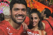 Marcelo Courrege e Carol Barcellos