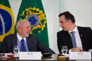 Presidente Lula e o presidente do Senado, Rodrigo Pacheco (PSD-MG)