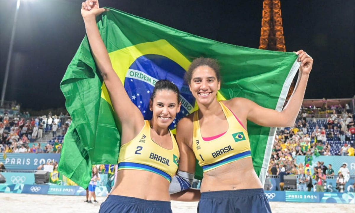 Vôlei de praia: o que esperar após ouro em Paris? Duda e Ana Patrícia respondem