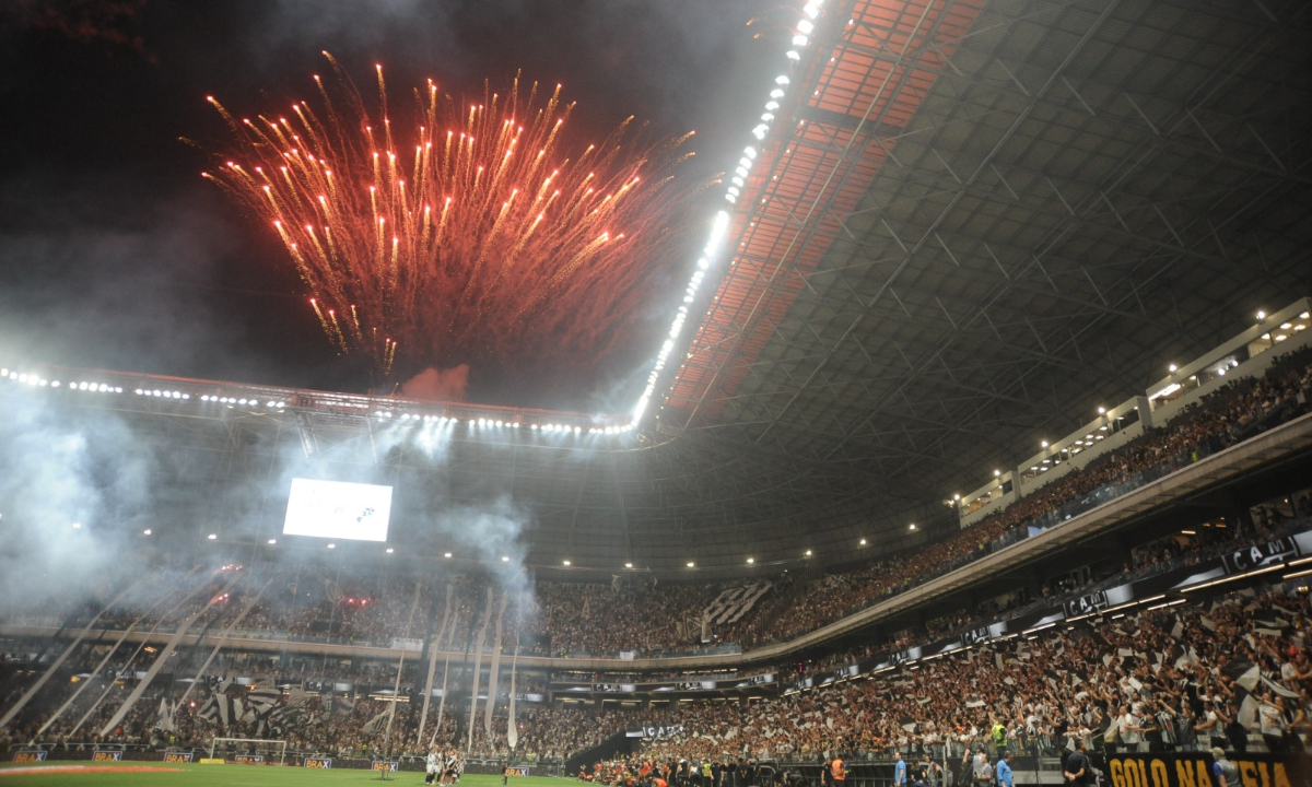 Atlético tem lucro recorde na Arena MRV em jogo contra o Vasco