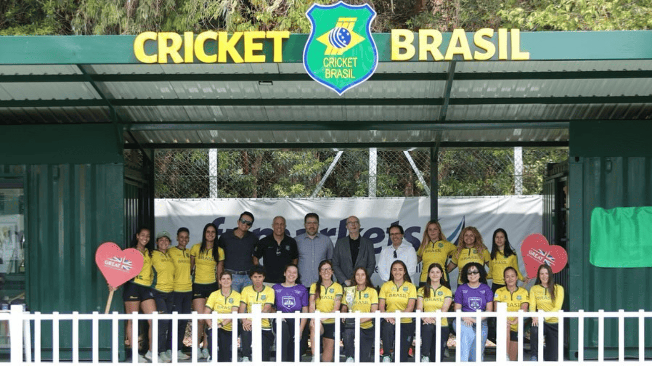 Centro de Treinamento de Cricket é reinaugurado em cidade de Minas Gerais