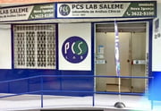 Fachada do PCS Lab Saleme, envolvido em caso de HIV em transplante