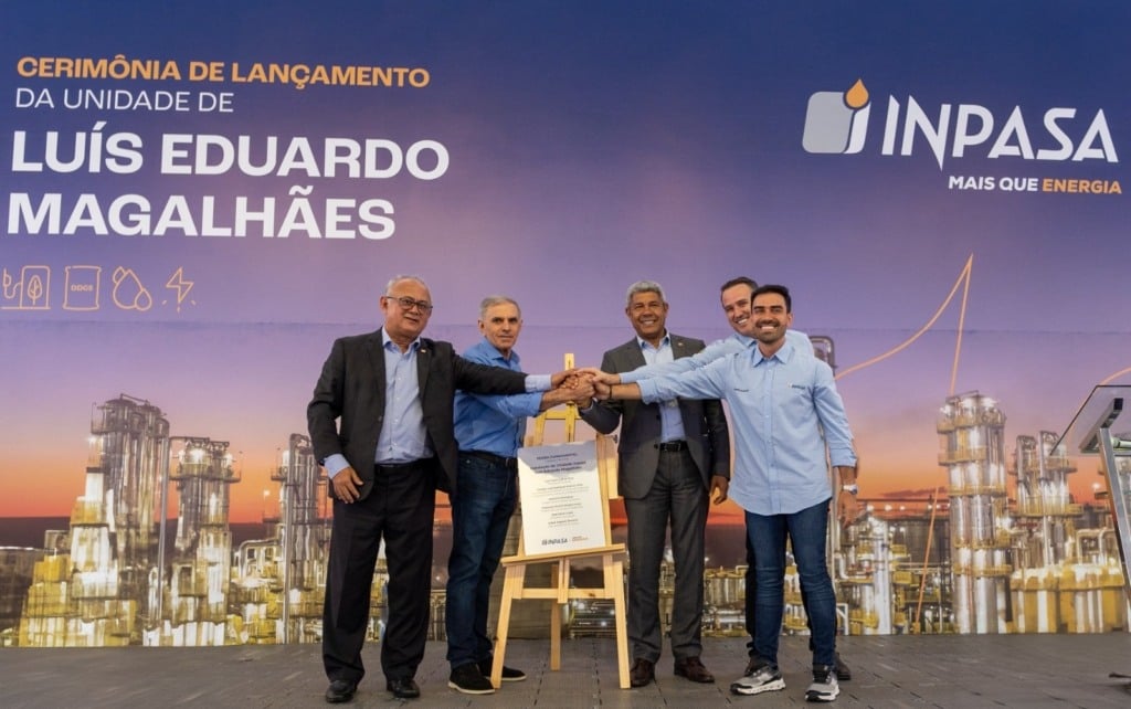 Lançamento pedra Fundamental Inpasa, Luís Eduardo Magalhães, Bahia