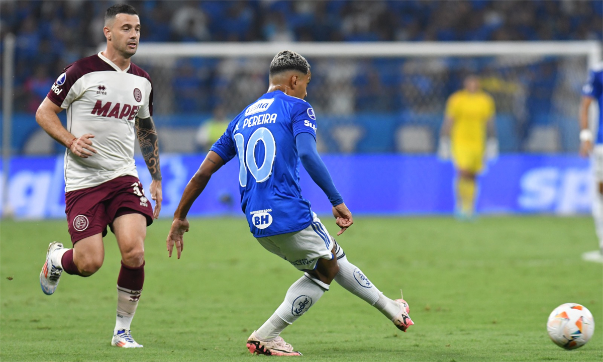 Matheus Pereira faz autoavaliação em Cruzeiro x Lanús: ‘Posso jogar melhor’