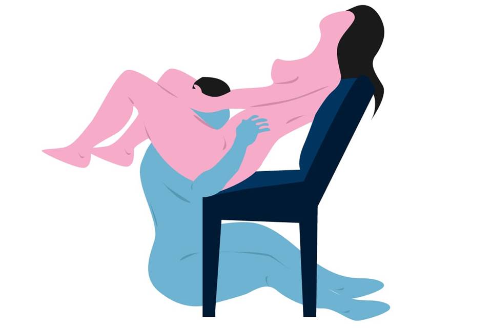 Ilustração posição sexual - Metrópoles