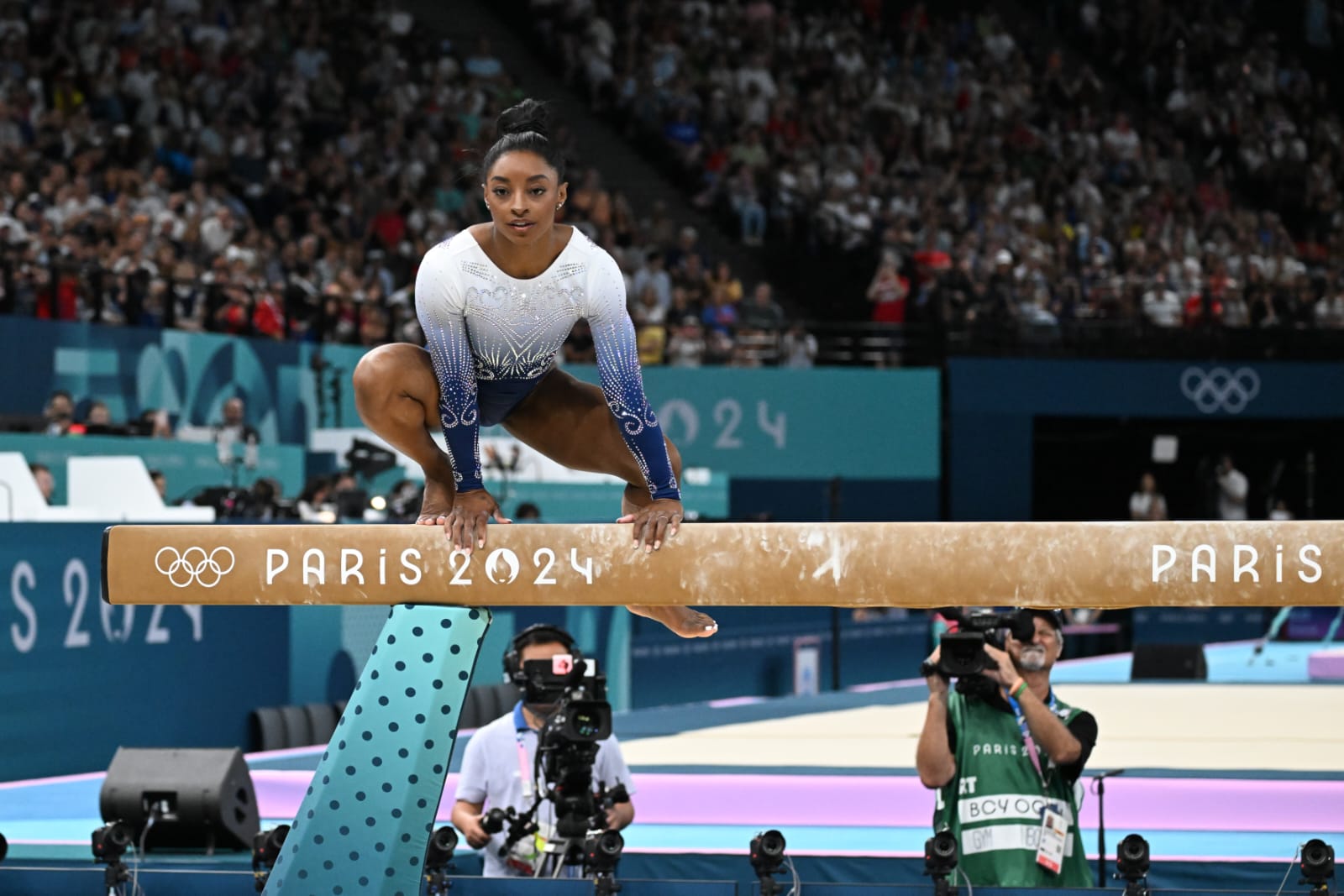 Biles se prova humana: ‘Você sente que vai vomitar, chorar, fazer xixi em você mesma’