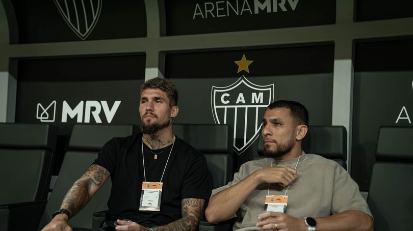 Junior Alonso e Lyanco no Atlético-MG