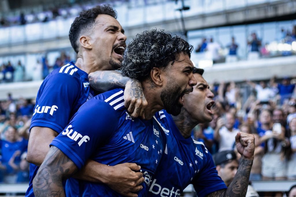 Gabigol, Cruzeiro x América-MG, no Mineirão. Foto: Gustavo Aleixo