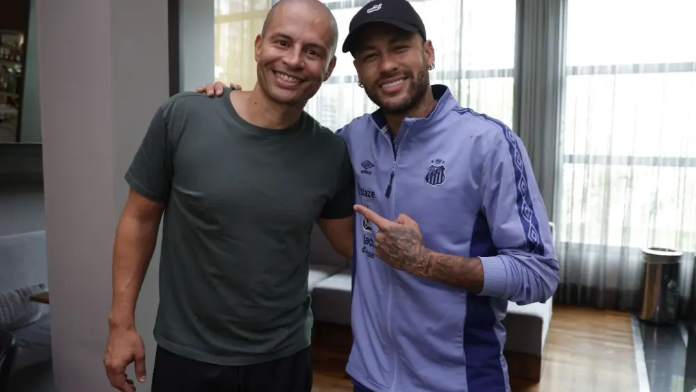 Neymar e Alex, Cruzeiro - Foto: Divulgação