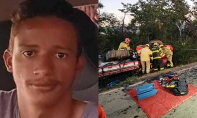 Motorista pinheirense morre após caminhão carregado com carvão capotar na MG-423, em Pitangui