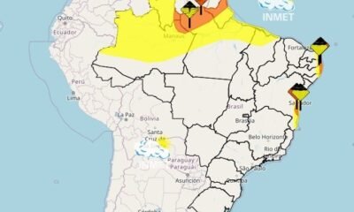 Chuvas volumosas, com até 150 mm, atingem vários estados até a próxima semana; veja onde