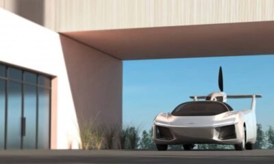 Este carro voador esportivo requer apenas uma carta de motorista