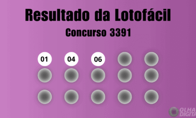 Lotofácil 3391: veja resultado de hoje, quarta-feira (14)