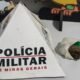 Jovem fica nervoso com a presença da Polícia em fazenda e acaba preso com maconha em João Pinheiro
