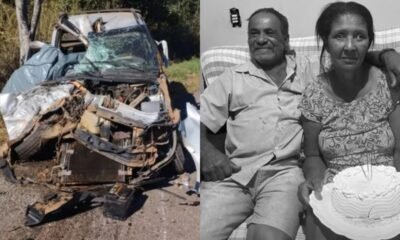 Tragédia: casal pinheirense que voltava de velório morre em grave acidente na BR-040, em Paracatu