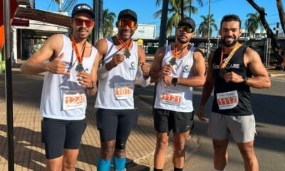 Atletas de João Pinheiro voam baixo na Corrida de Santo Antônio em Paracatu e garantem pódio