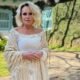 Ana Maria Braga renova votos com marido na Fazenda Primavera