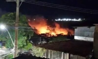 Fogo avança no Capão da Água Limpa em João Pinheiro e moradores fazem apelo por ajuda