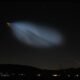 Foguete da SpaceX cria anel semelhante a uma nebulosa no céu Foguete da SpaceX cria anel semelhante a uma nebulosa no céu