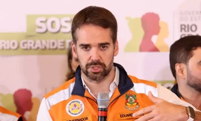 Governador do RS pede que população deixe áreas de risco 