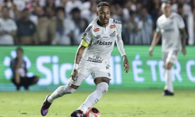 Uma contribuição para gol a cada 106min: os números de Neymar no Santos