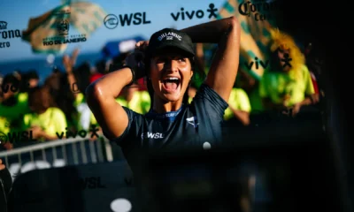 Luana Silva é vice-campeã da etapa de Saquarema do Mundial de surfe