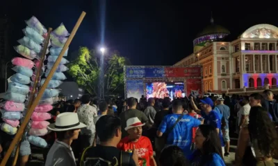 festival vai até amanhã com bois Caprichoso e Garantido