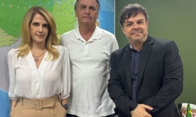 Bolsonaro se encontra com vereador de São Paulo para planejar ato na Avenida Paulista