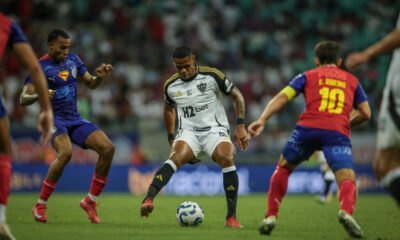 Hulk faz gol olímpico, mas Galo perde para o Bahia