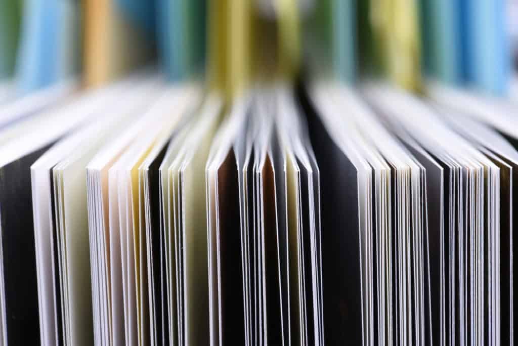 borda de livro