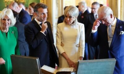 Macron visita o rei Charles III, pede ”cessar-fogo incondicional’ em Gaza e diz que Europa ‘jamais abandonará’ Ucrânia