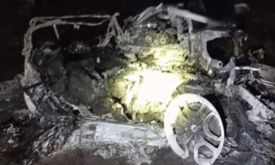 Lamborghini de Diogo Jota ficou incinerada após acidente fatal