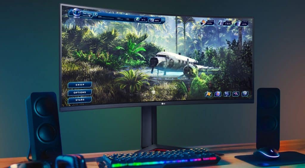 Monitor gamer UltraGear Curvo 34GP63A-B (Imagem: divulgação/LG)