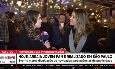 Arraiá Jovem Pan é realizado em São Paulo