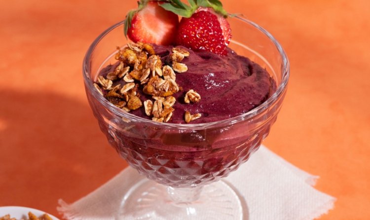 açaí com frutas
