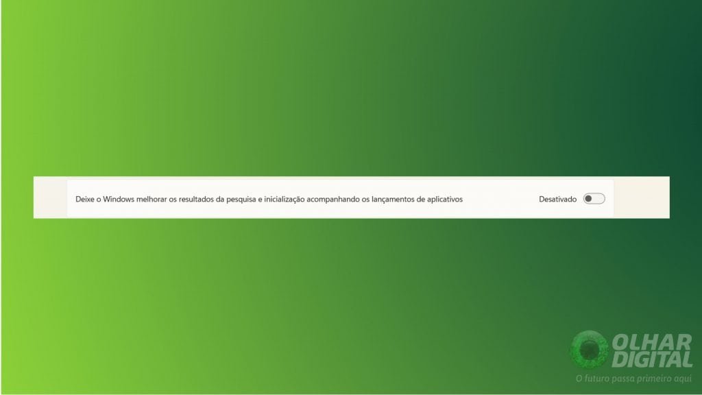 Print das configurações de privacidade do Windows 11