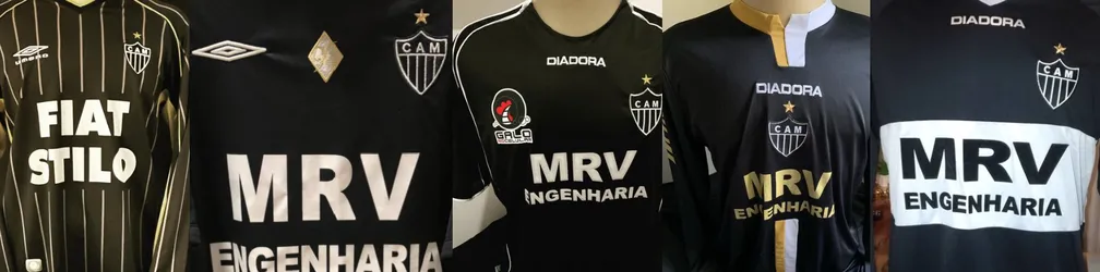 Modelos all black da história do Galo