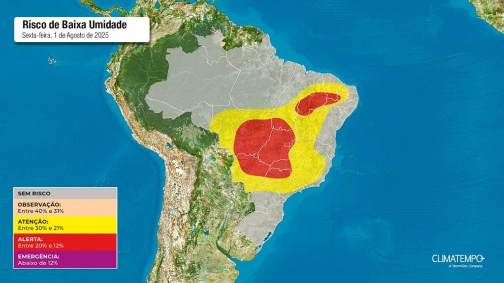 previsão de umidade para agosto