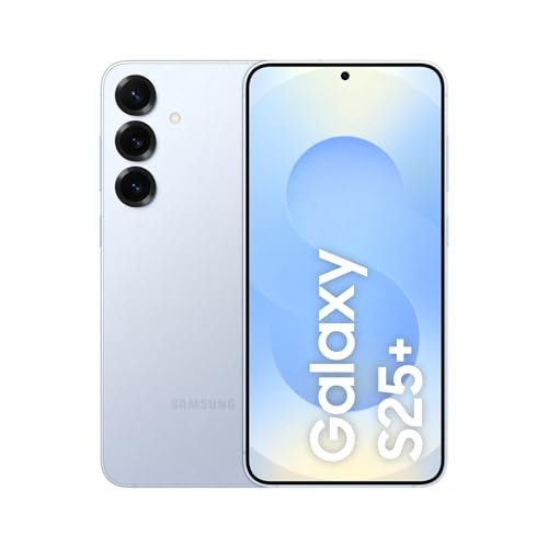 Celular Samsung Galaxy S25+ 5G, 256GB, 12GB RAM, Câmera Tripla de 50+12+10, Tela Grande de 6.7", Azul