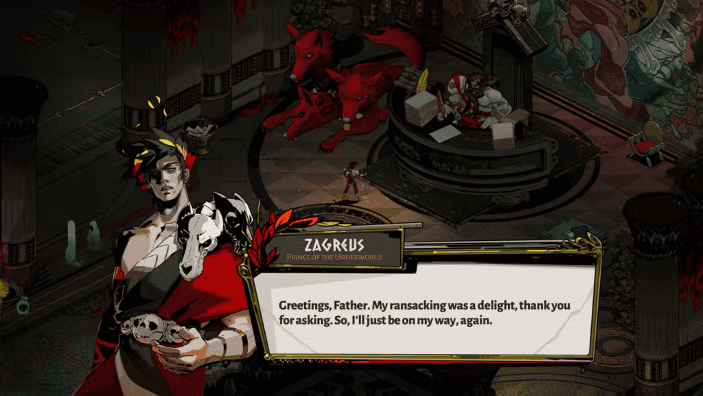 cena do jogo Hades