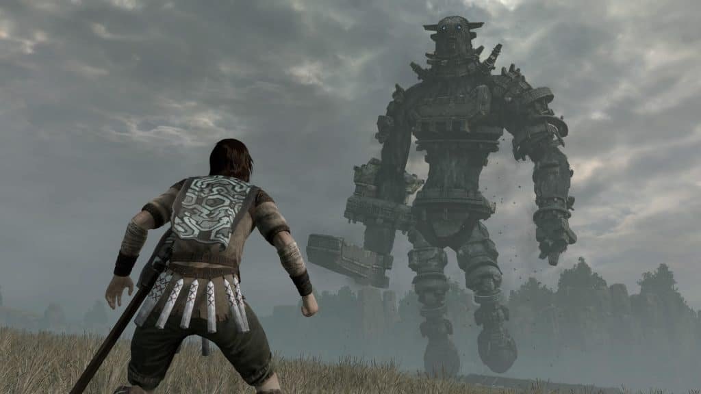 'Shadow of Colossus' é um dos jogos mais icônicos para PlayStation e foi desenvolvido pela Japan Studios. Imagem: Divulgação